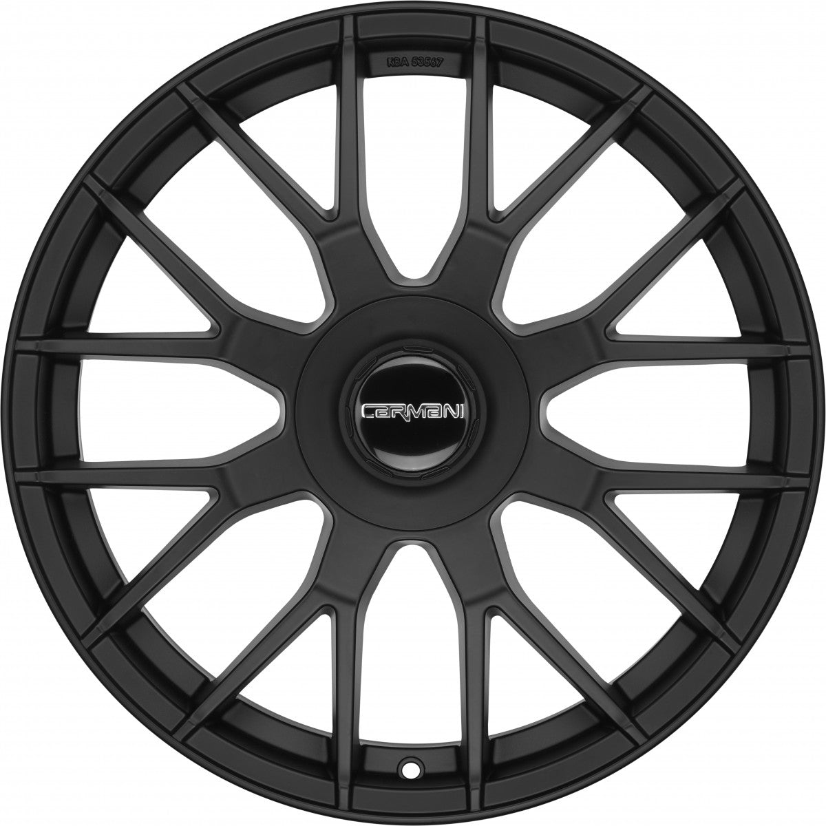 Carmani 19 Hugo black matt 8.5x20 ET45 - LK5/112 ML66.6