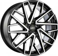 Oxigin 28 Oxmove black full polish Alufelge 8.5x19 Zoll ET30 LK 5x114.3 ML72.6