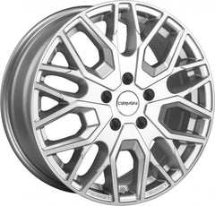 Carmani 20 Ludwig HL white silver Alufelge 7.5x18 Zoll ET51 LK 5x112 ML66.6