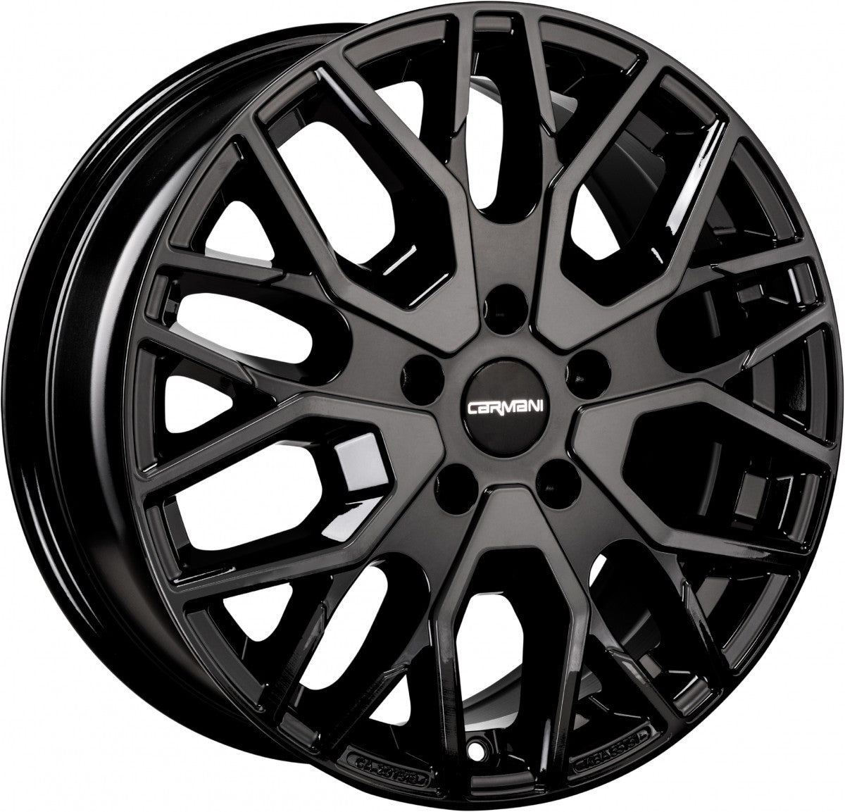 Carmani 20 Ludwig HL black Alufelge 7.5x18 Zoll ET40 LK 5x112 ML66.6