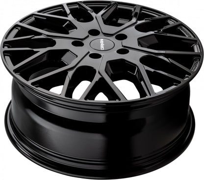 Carmani 20 Ludwig HL black Alufelge 7.5x18 Zoll ET40 LK 5x112 ML66.6 – Bild 3