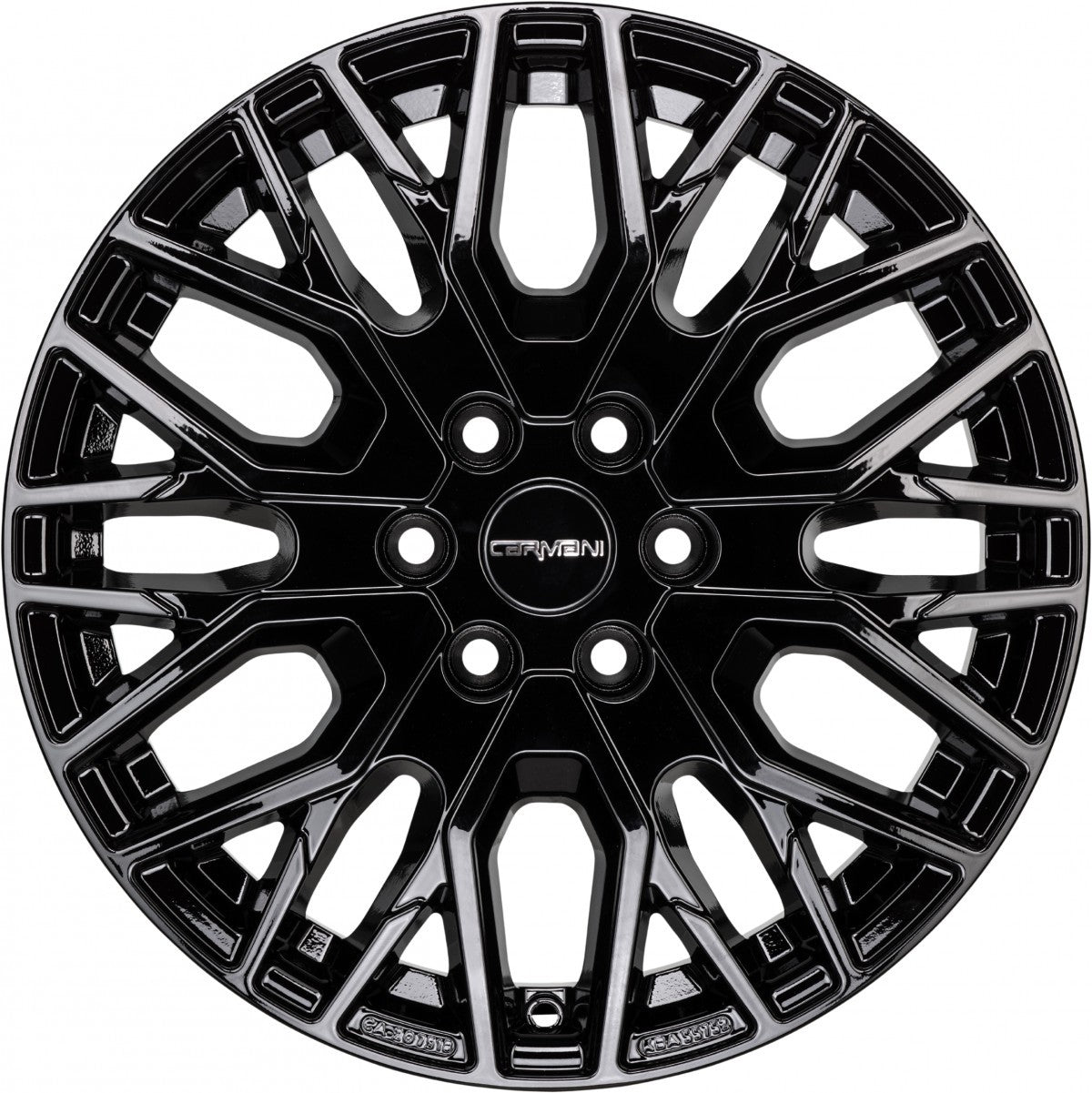 Carmani 20 Ludwig HL black Alufelge 7.5x18 Zoll ET40 LK 5x112 ML66.6 – Bild 4