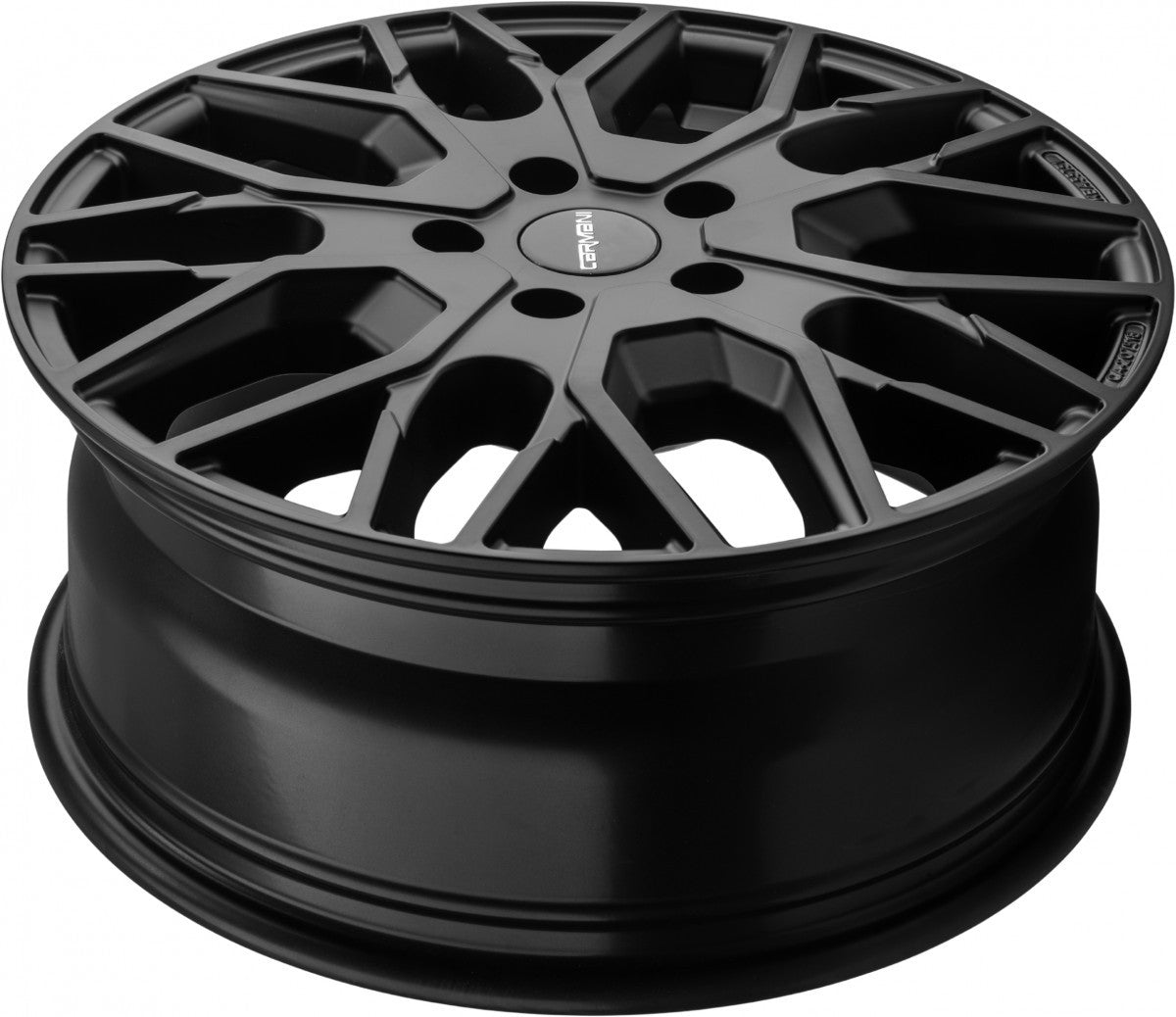 Carmani 20 Ludwig HL black matt 7.5x18 ET53 - LK5/118 ML71.1