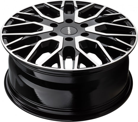 Carmani 20 Ludwig HL black polish 7.5x19 ET47 - LK6/130 ML84.1