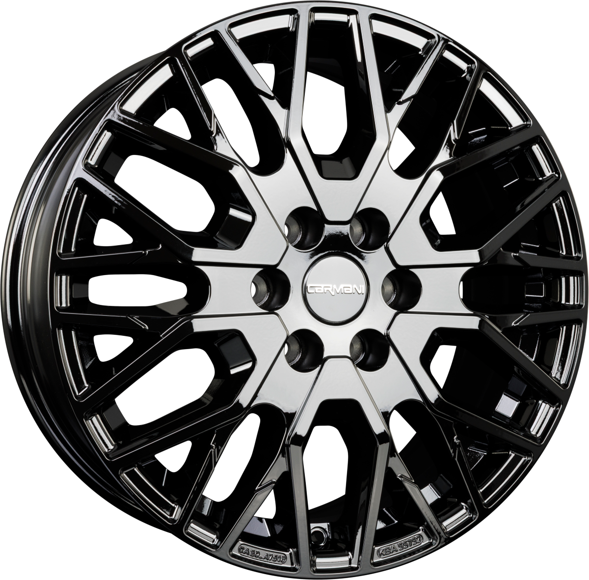 Carmani 20 Ludwig HL black Alufelge 7.5x18 Zoll ET47 LK 6x130 ML84.1 – Bild 8