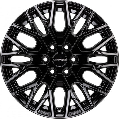 Carmani 20 Ludwig HL black Alufelge 7.5x18 Zoll ET47 LK 6x130 ML84.1 – Bild 5