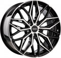 Carmani 26 Max black polish Alufelge 7.5x19 Zoll ET51 LK 5x112 ML57.1