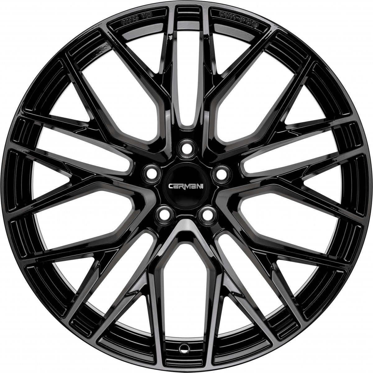 Carmani 20 Ludwig black 8x18 ET35 - LK5/112 ML66.6