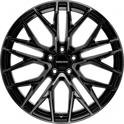 Carmani 20 Ludwig black 8x18 ET35 - LK5/112 ML66.6