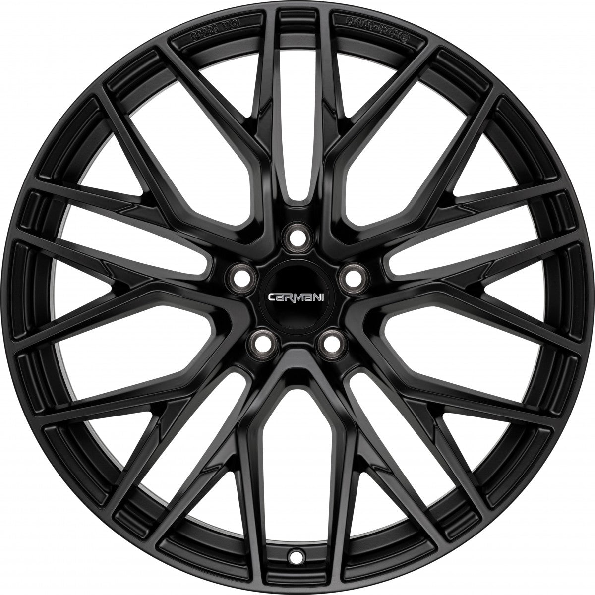 Carmani 20 Ludwig black matt Alufelge 8x18 Zoll ET35 LK 5x112 ML66.6 – Bild 2