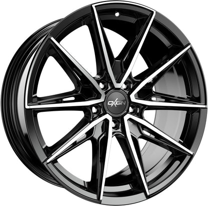 Oxigin 30 Oxheat black full polish 8.5x19 ET45 - LK5/114.3 ML72.6