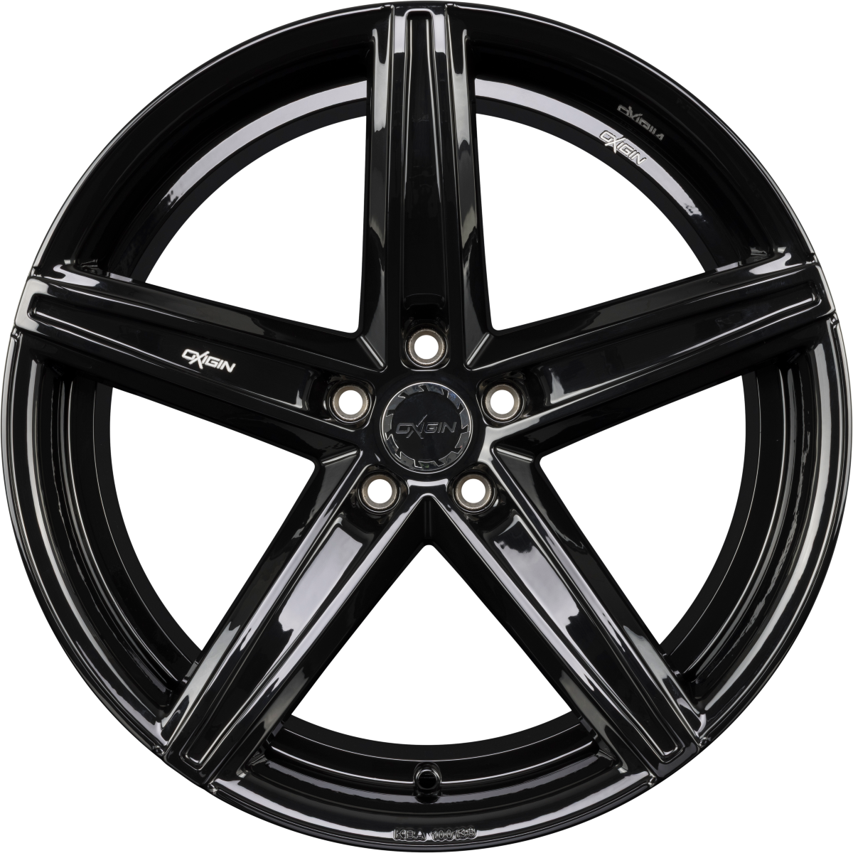 Oxigin 18_E Concave Evolution black Alufelge 9.5x19 Zoll ET35 LK 5x112 ML66.6 – Bild 5
