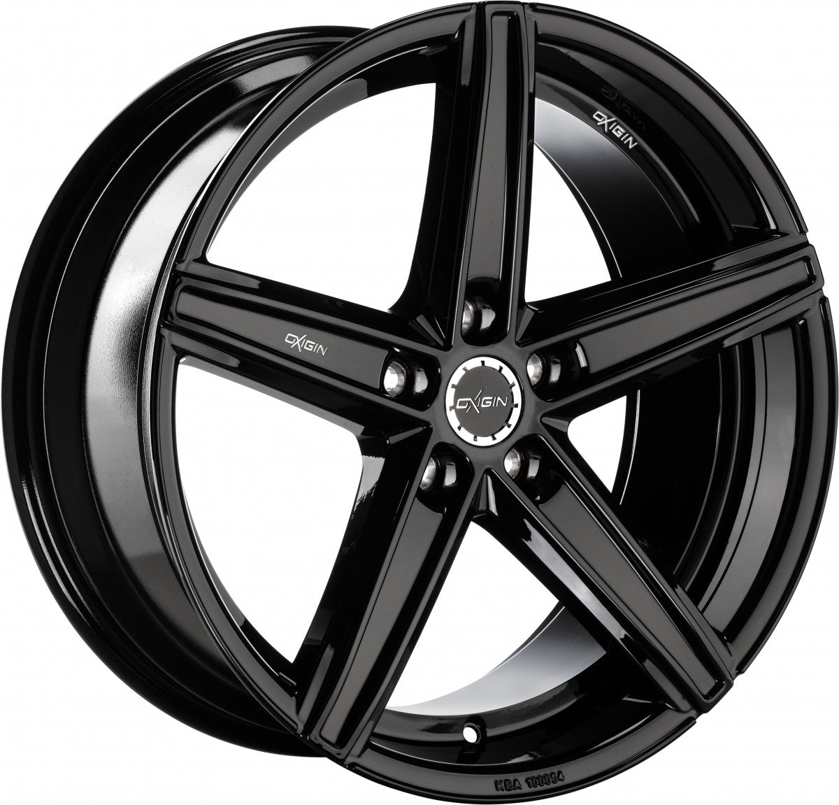 Oxigin 18_E Concave Evolution black 9.5x19 ET35 - LK5/112 ML66.6