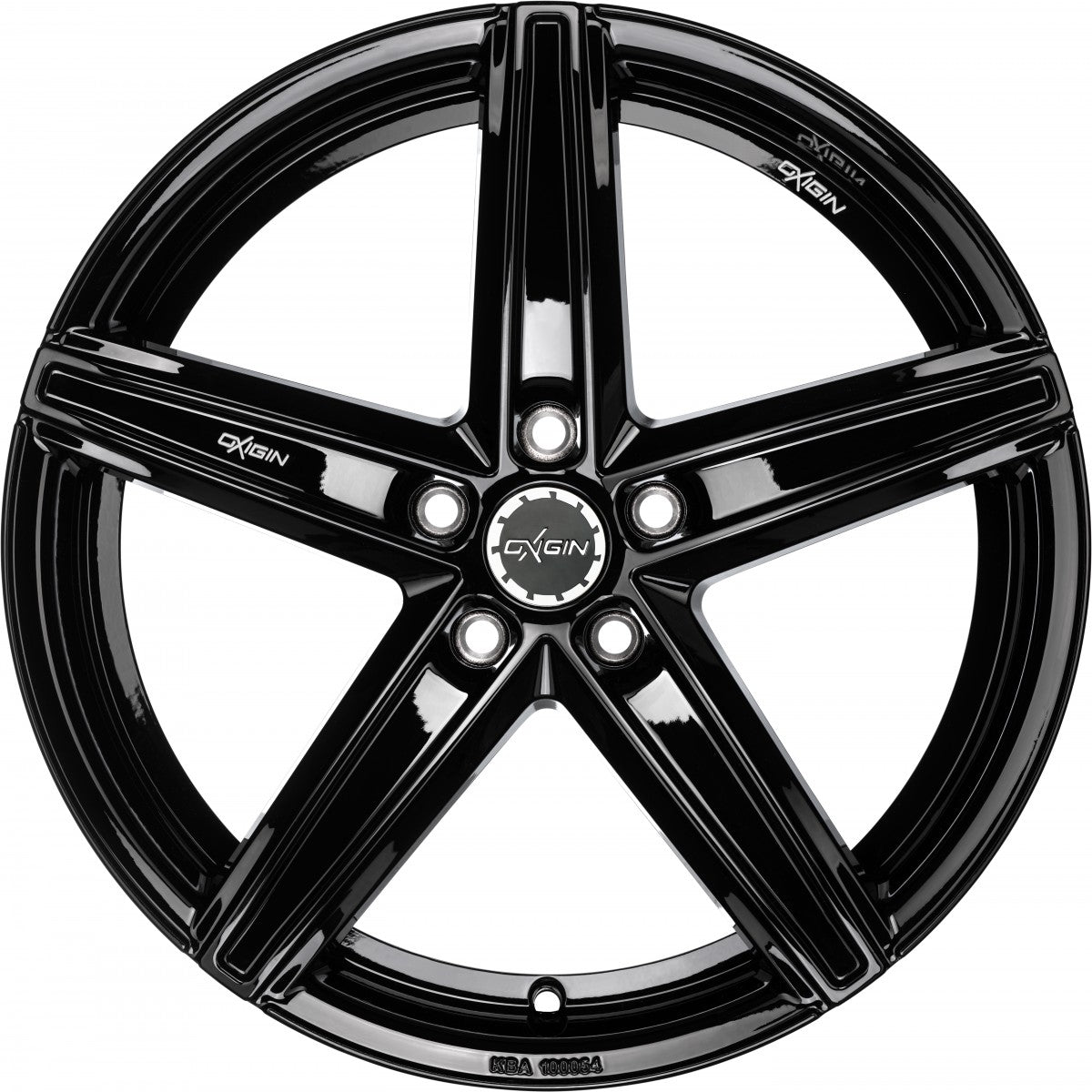 Oxigin 18_E Concave Evolution black 9.5x19 ET35 - LK5/112 ML66.6
