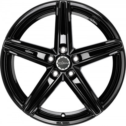 Oxigin 18_E Concave Evolution black 9.5x19 ET35 - LK5/112 ML66.6