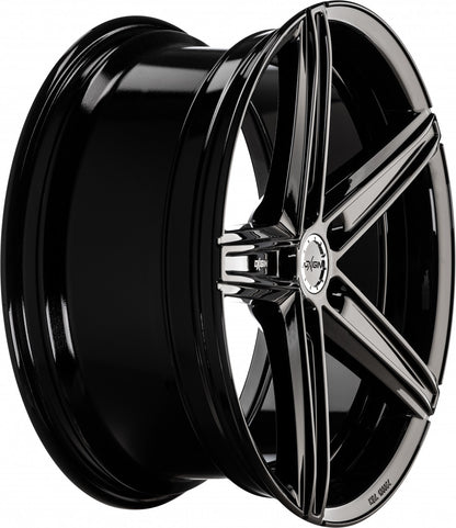 Oxigin 18_E Concave Evolution black 9.5x19 ET35 - LK5/112 ML66.6