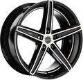 Oxigin 18_E Concave Evolution black full polish Alufelge 9.5x19 Zoll ET40 LK 5x120 ML72.6