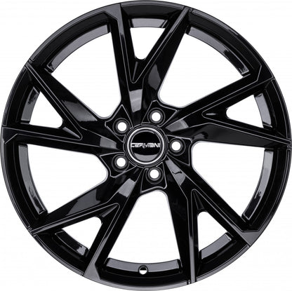 Carmani 23 Rudi black 9x21 ET38 - LK5/108 ML72.6