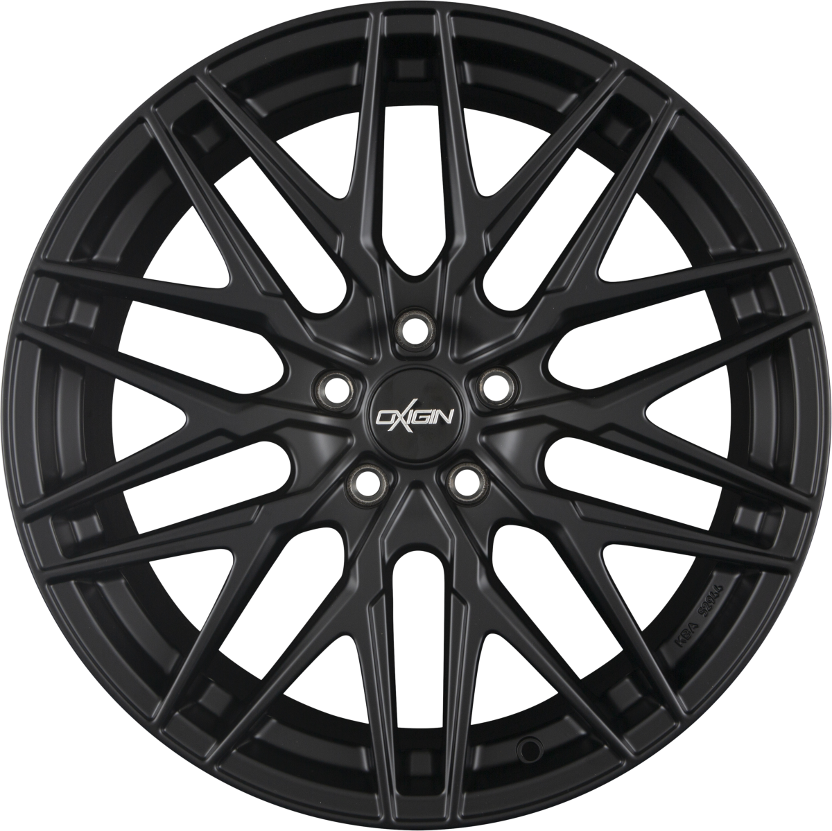 Oxigin OX25 Oxcross Black Matt (BM) Alufelge 8.5x19 Zoll ET45 LK 5x108 ML72.6 – Bild 5