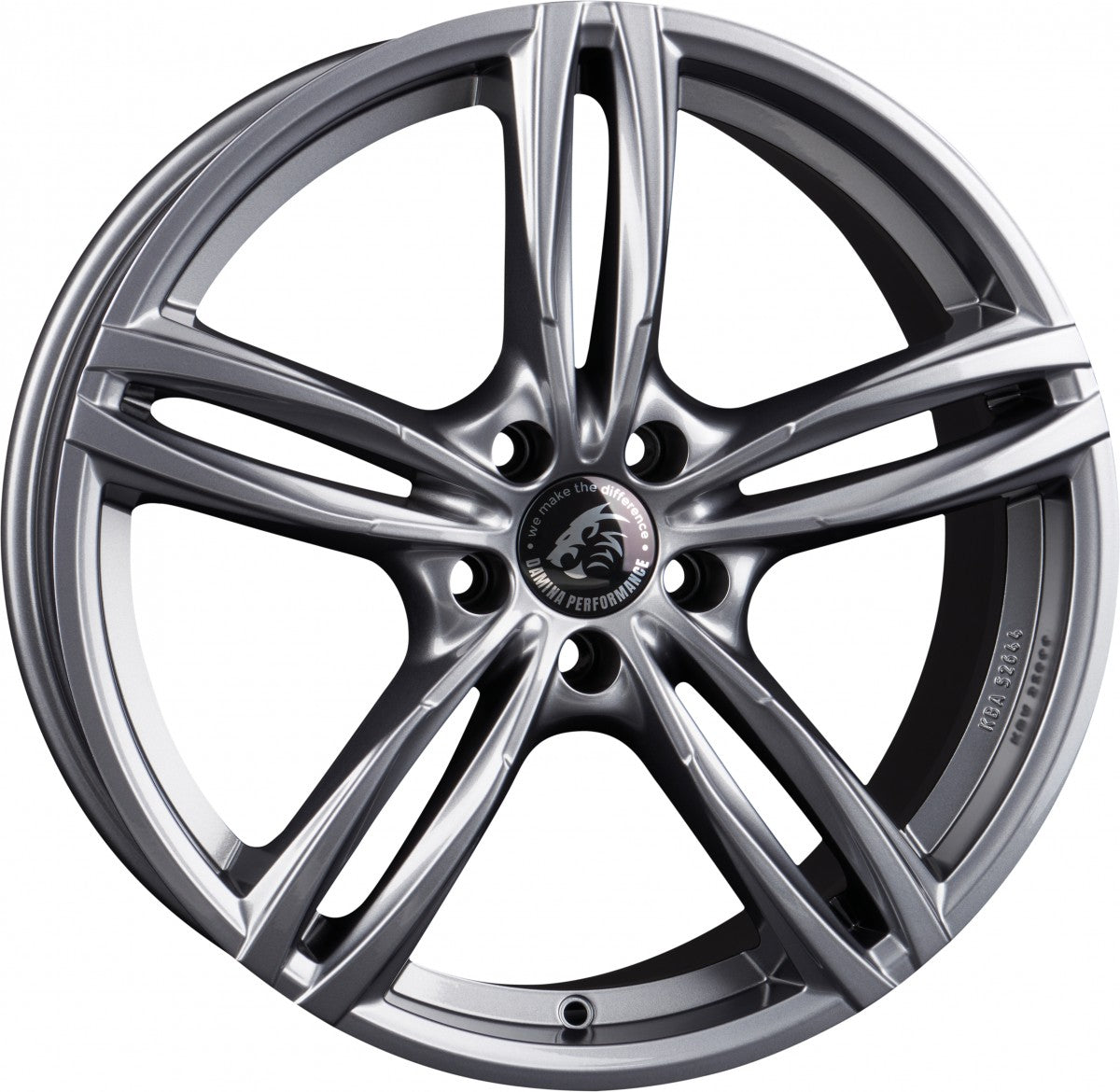 Damina Performance DM03 anthrazit 8x18 ET35 - LK5/120 ML72.6