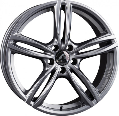 Damina Performance DM03 anthrazit 8x18 ET35 - LK5/120 ML72.6