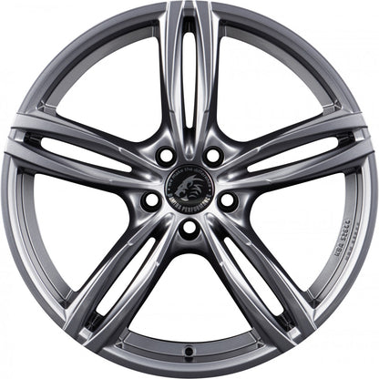 Damina Performance DM03 anthrazit 8x18 ET35 - LK5/120 ML72.6