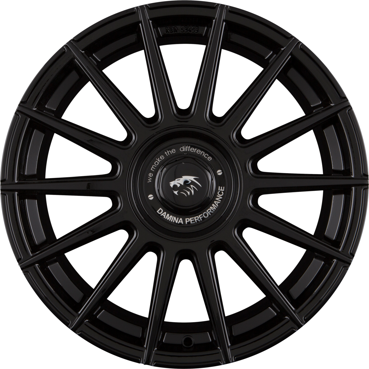 Damina Performance DM09 Black Painted Alufelge 8x18 Zoll ET45 LK 5x112 ML72.6