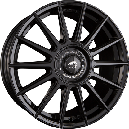 Damina Performance DM09 Black Painted Alufelge 8x18 Zoll ET45 LK 5x112 ML72.6 – Bild 2
