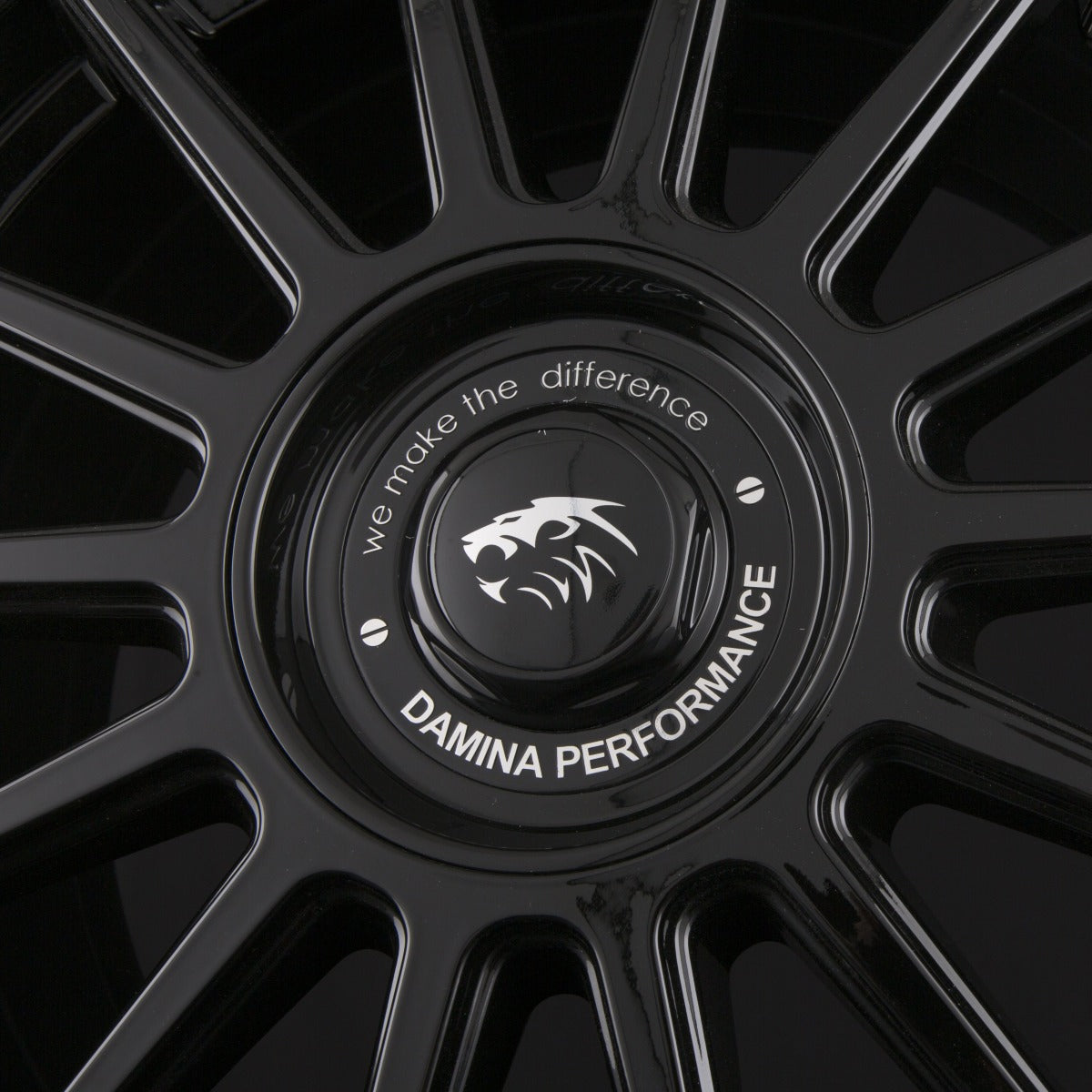Damina Performance DM09 Black Painted Alufelge 8x18 Zoll ET45 LK 5x112 ML72.6 – Bild 4