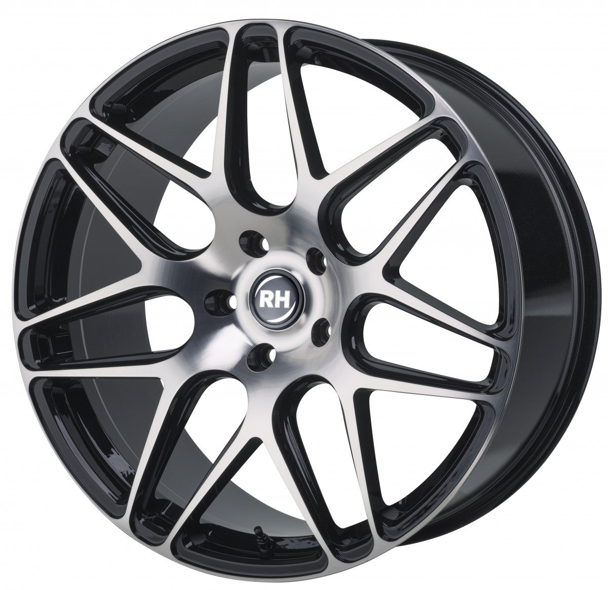 RH Alurad RB11 schwarz voll poliert 10.5x20 ET50 - LK5/130 ML71.6