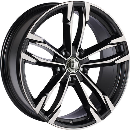 Diewe Avio neros machined 8x18 ET45 - LK5/112 ML66.6