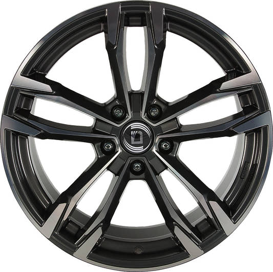 Diewe Avio neros machined 9.5x19 ET39 - LK5/112 ML66.6