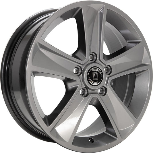 Arcasting Mammut argento silber 7x17 ET45 - LK5/112 ML66.6
