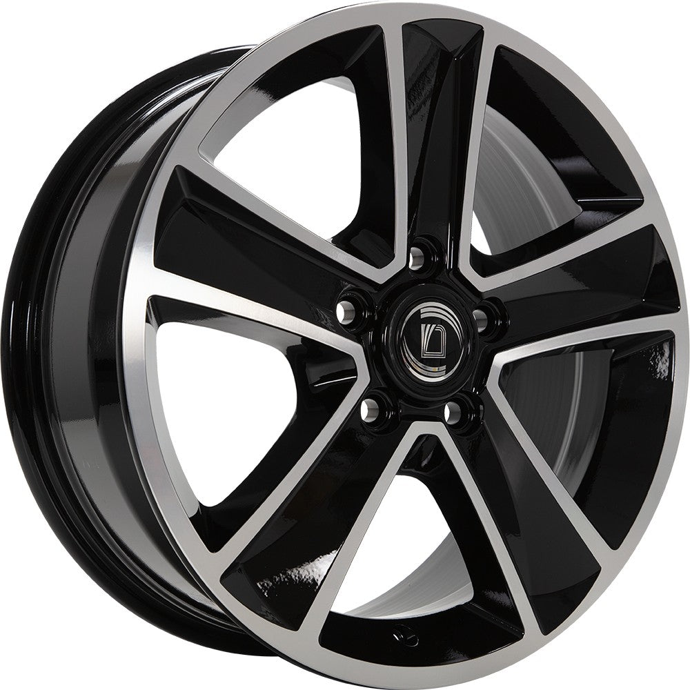 Arcasting Mammut nero machined 7x17 ET45 - LK5/112 ML66.6