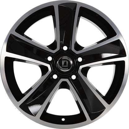 Arcasting Mammut nero machined 7x17 ET45 - LK5/112 ML66.6