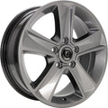 Arcasting Mammut argento silber Alufelge 7x16 Zoll ET42 LK 5x108 ML65.1