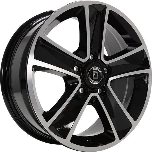 Arcasting Mammut nero machined 7x16 ET63 - LK5/118 ML71.1
