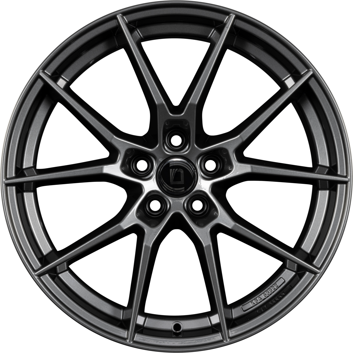 Diewe Alla platins Alufelge 8x19 Zoll ET45 LK 5x112 ML57.1 – Bild 3