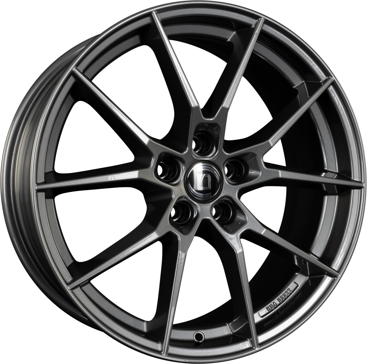 Diewe Alla platins Alufelge 8x19 Zoll ET45 LK 5x112 ML57.1 – Bild 4