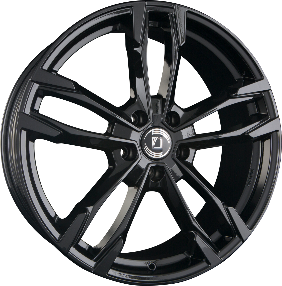 Diewe Wheels Avio NERO S - Schwarz Alufelge 8x18 Zoll ET30 LK 5x112 ML66.6 – Bild 4