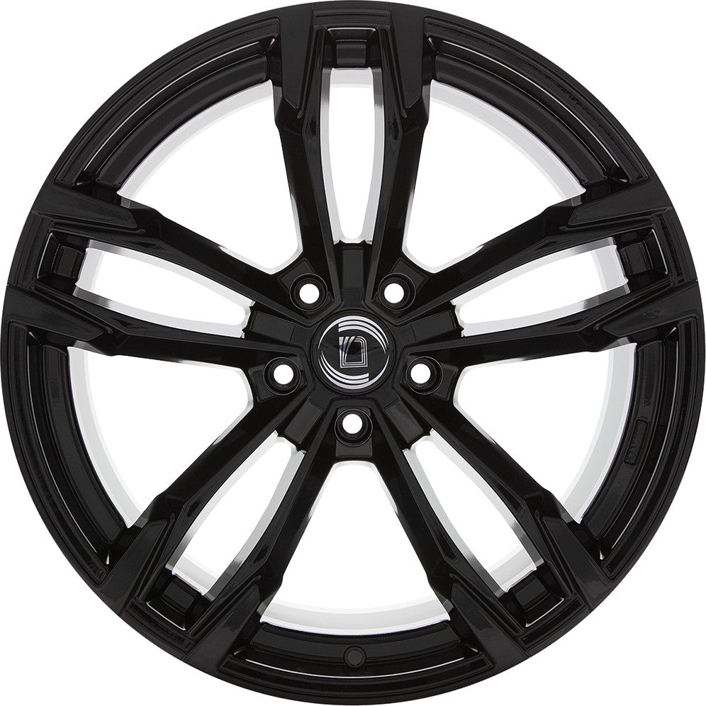 Diewe Wheels Avio NERO S - Schwarz Alufelge 8x18 Zoll ET30 LK 5x112 ML66.6 – Bild 2