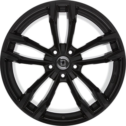 Diewe Wheels Avio NERO S - Schwarz Alufelge 8x18 Zoll ET30 LK 5x112 ML66.6 – Bild 2