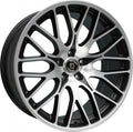 Diewe Fina nero machined 9x20 ET40 - LK5/120 ML74.1