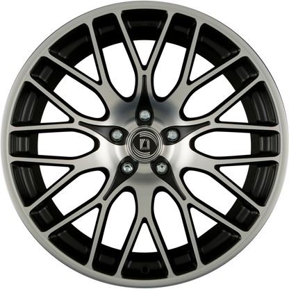 Diewe Fina nero machined Alufelge 9.5x21 Zoll ET40 LK 5x114.3 ML64.1 – Bild 7