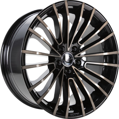 Diewe Presto nero dark machined 10.5x22 ET25 - LK5/130 ML84.1