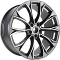 Diewe Wheels Century Platin Matt Machined Alufelge 8.5x20 Zoll ET43 LK 5x112 ML66.6