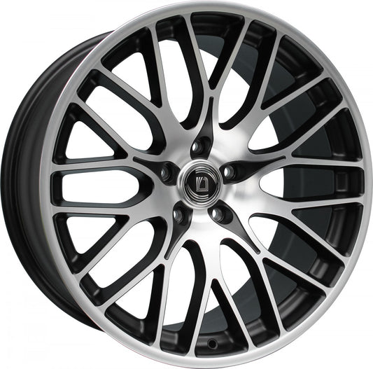 Diewe Fina nero machined 9x20 ET35 - LK5/110 ML67.1