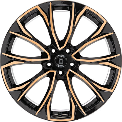 Diewe Century neros bronze machined 8.5x20 ET43 - LK5/112 ML66.6