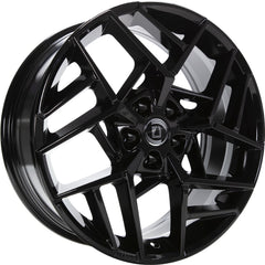 Diewe Wheels Nora NERO S - Schwarz Glanz Alufelge 8x19 Zoll ET25 LK 5x112 ML66.6