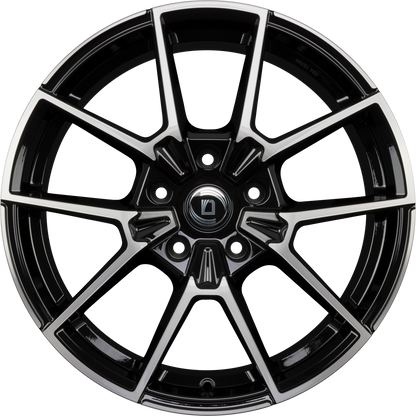 Diewe Neve black diamond Alufelge 7x17 Zoll ET35 LK 4x100 ML73.1 – Bild 5